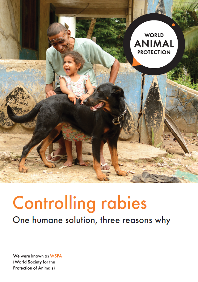 World Animal Protection’s Controlling rabies; One humane solution, three reasons why